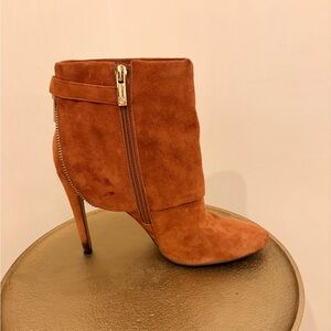 Jessica Simpson Brown Suede Heeled Boots